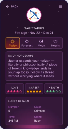 ZodiacInsights daily horoscope